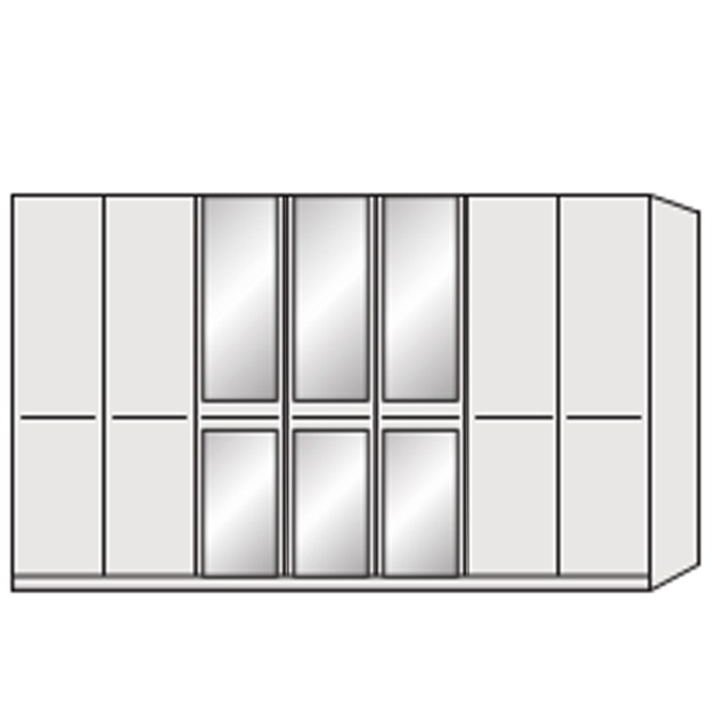 Cairns 350cm 7 Door Wardrobe